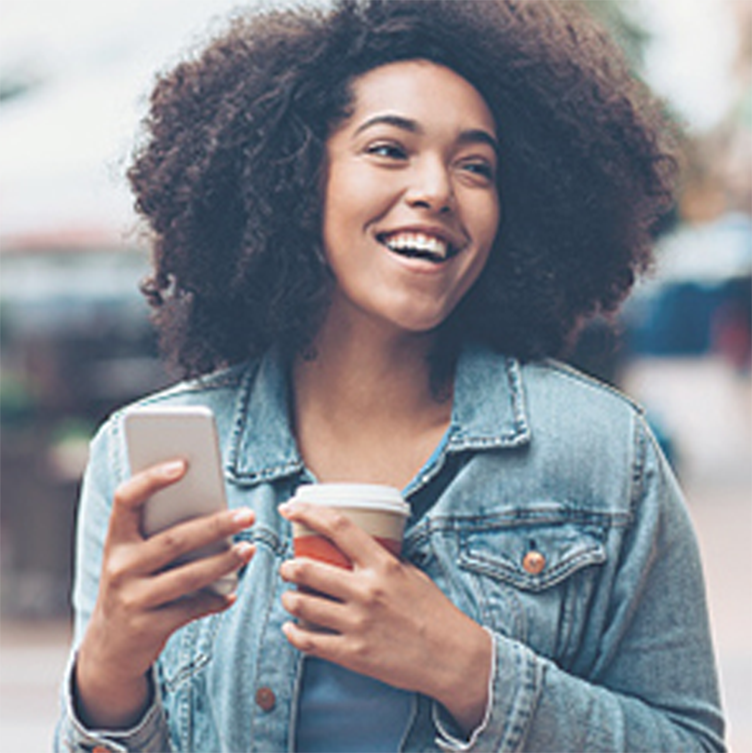 Woman Smiling